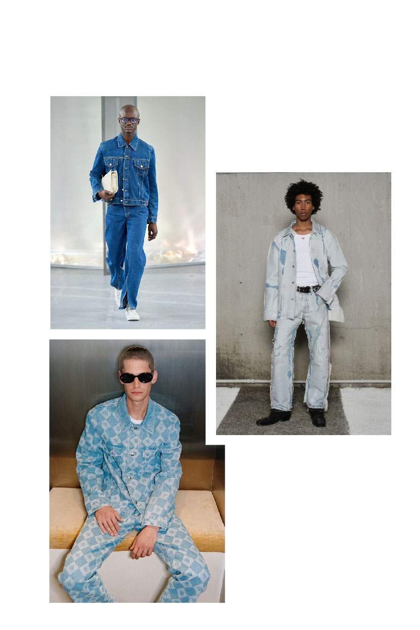 Denim-On-Denim Men's Trend Spring Summer 2023