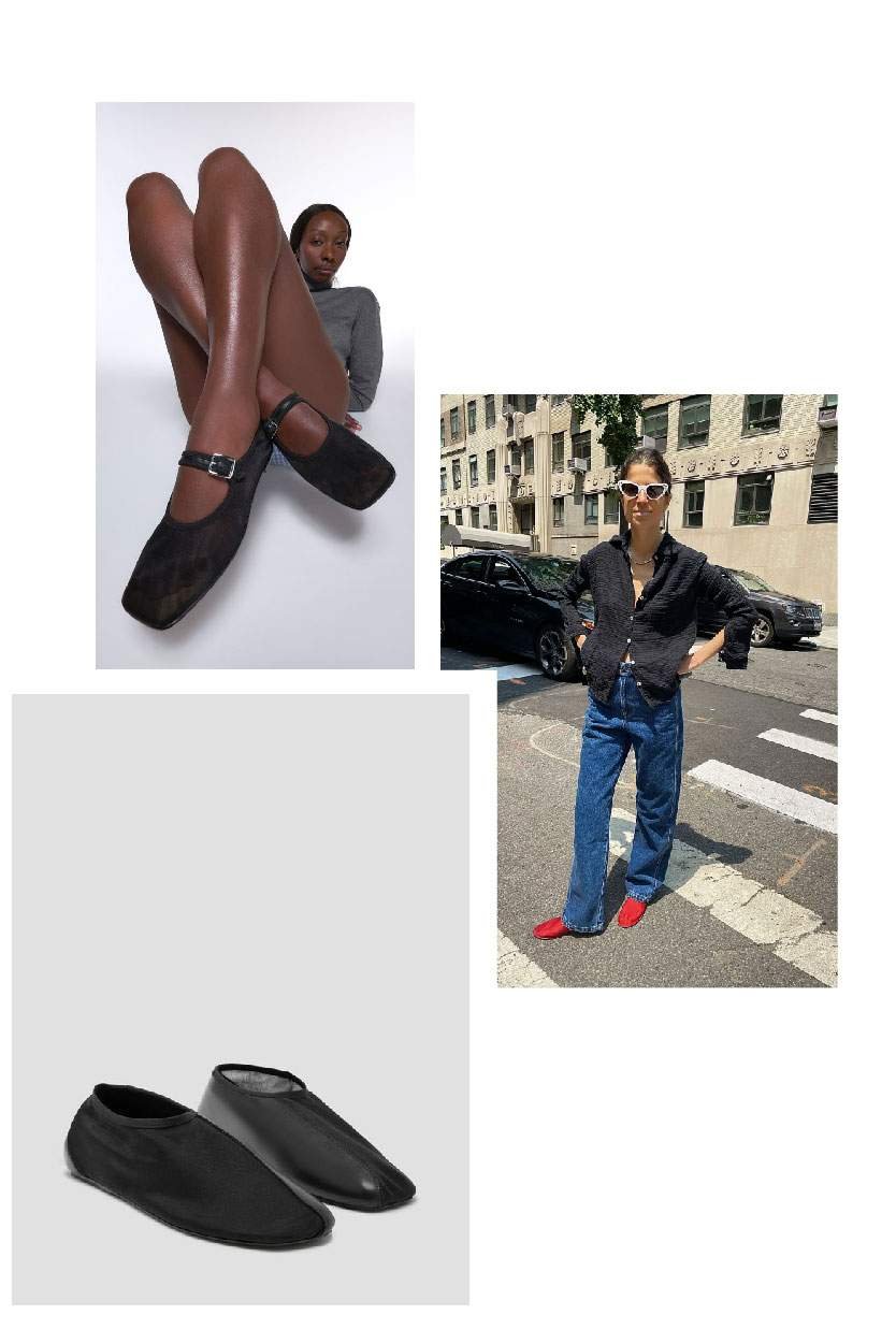 Mesh Flats Shoes Trend for Spring Summer 2022