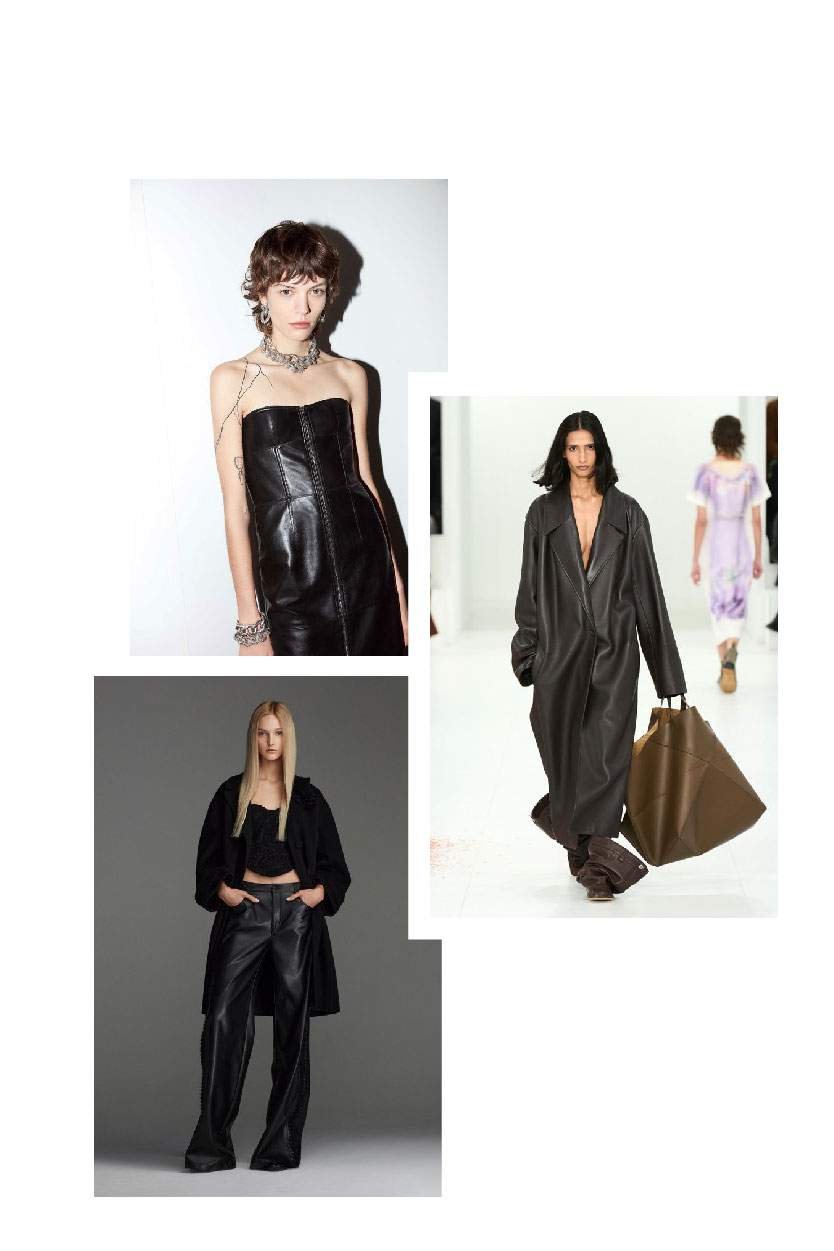 Head-To-Toe Leather Woman's trend Fall Winter 2023