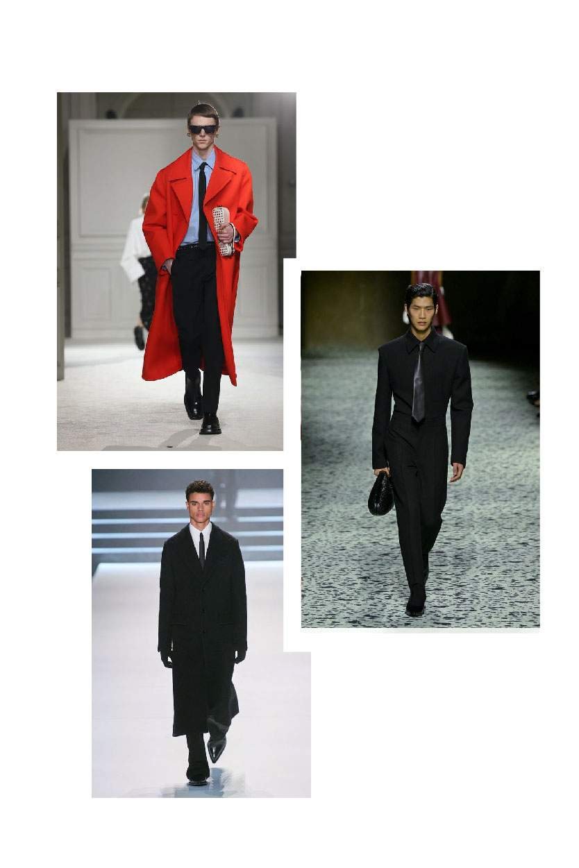 Skinny Black Tie Trend's Fall Winter 2023