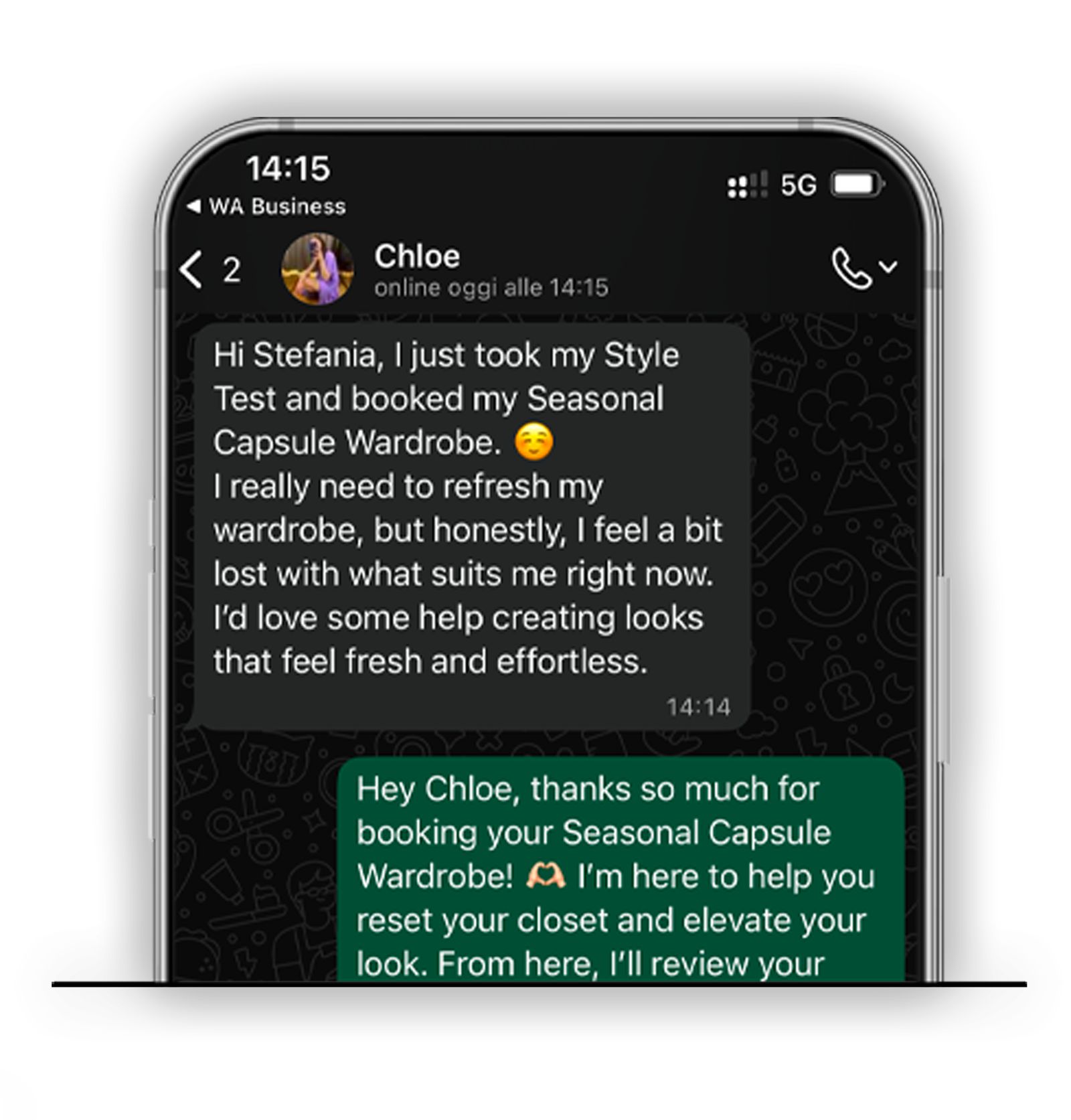 styling-session-chat