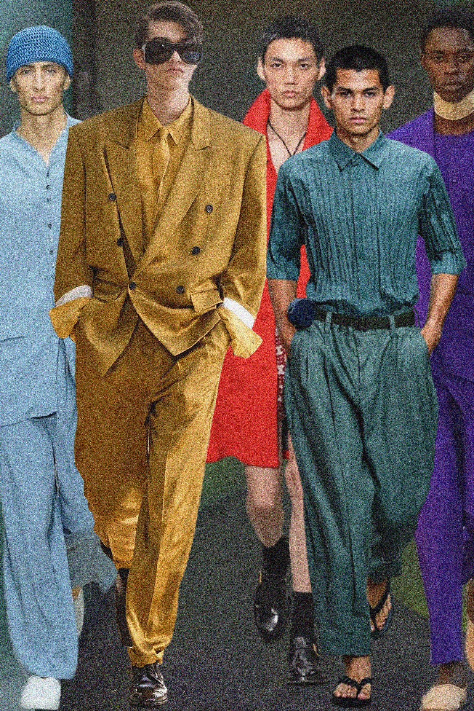 5 Key Menswear Color Trends for Spring/Summer 2026